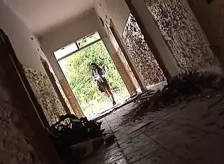 abandoned house ass pounding by two guys
