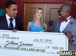 Jillian Janson Craves Two Massive Black Cocks Deep