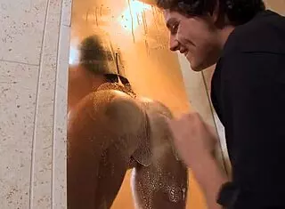 Sexy Nuns Jasmine Black Tarra White Ride Cowgirl Doggystyle in Bathroom Heels