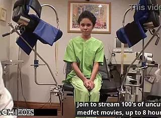 Freshman, feel that mandatory hitachi orgasm from nurse Sandra Chappelle's toys!