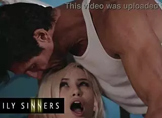 bratty stepdaughter's naughty games make stepdad fuck hard 😈