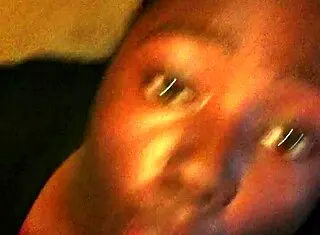 SUCK THAT COCK DEEP, EBONY COCKSUCKER!