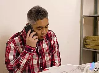 busty chinese jinbaona moans as cock stretches her wet pussy deep