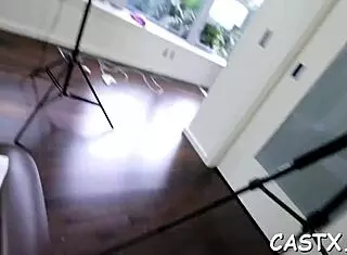 Tight Pussy Slut Fucks Sexy Interviewer in Reality Casting