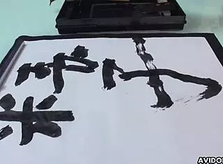 renka shimizu japanese brunette babe deepthroats cock lingerie uncensored