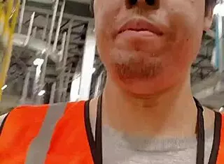 Asian Amateur Strolls Public Outdoors at Work ASMR SFW Solo