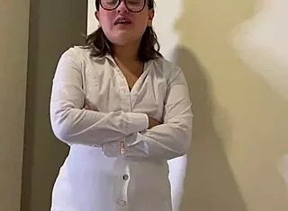 Convinced my hot teacher for private lessons ended bareback pounding