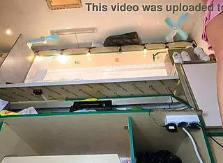 i just hope this sexy dumb bitch never spots the hidden cam