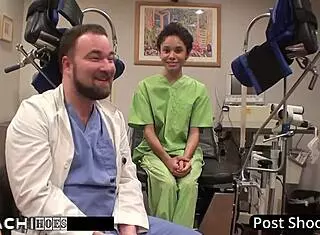 Freshman, feel that mandatory hitachi orgasm from nurse Sandra Chappelle's toys!