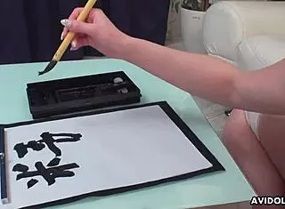 renka shimizu japanese brunette babe deepthroats cock lingerie uncensored