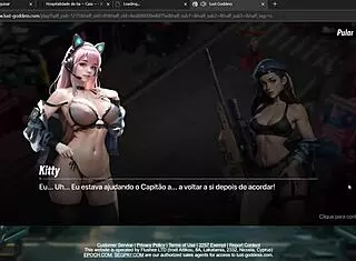 Sexy Cat-Eared Japanese Girl Plays Teasing Cock Game