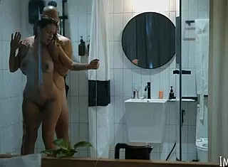 shower together cleans cum easier from face