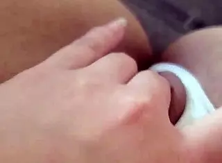 closeup pussy contractions pulse wildly during intense orgasm