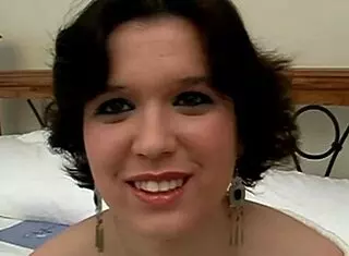 cute small tits girl spreads pussy for licking