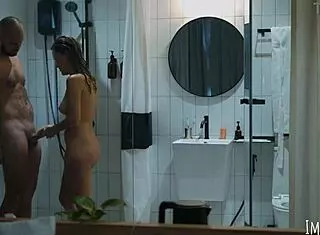 shower together cleans cum easier from face