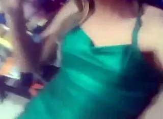 Realfemboi giving it all in hot crossdressing action