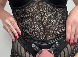 Worship My Sensual Femdom Cock In Strap-On POV Mistress Session