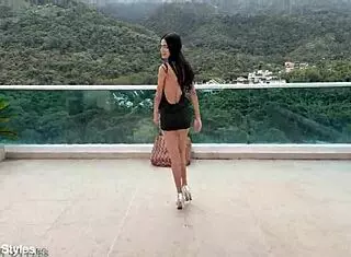 damn skinny isabella bell takes two bbc pounding her gaping asshole interracial quickie