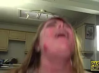 Bound Chubby Submissive Untied After Domination