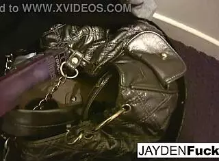 jayden jaymes strips nude teasing big tits pussy in changing room