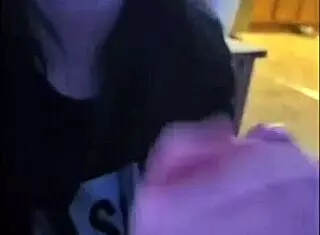 yo watch my sloppy big tits wife closeup blowjob