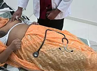 doctor can't resist using patient's body for his dirty hospital urges