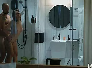 shower together cleans cum easier from face