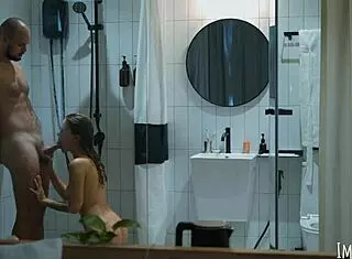 shower together cleans cum easier from face