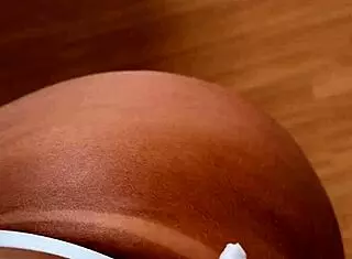 Long Haired Wife Grows Golden Pussy Hair Poolside