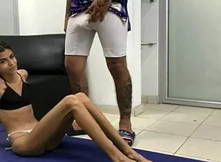 stepbros gone so latina big tits blonde dominates skinny tattooed goddess 🔥💦