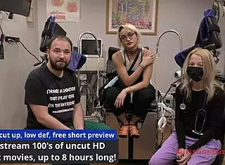 channy's holes stretched to limits in hospital tease