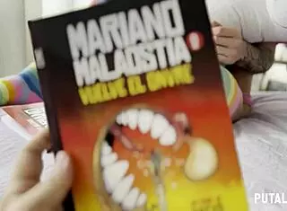 torbe gifts book to tattooed redhead silvia then fucks