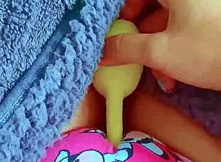 Tiny Latina Coed Orgasms Wild From First Vibrator Ride