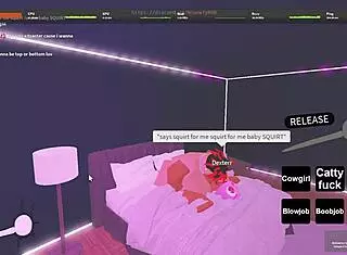 roblox session turns into ebony girlfriend pounding frenzy