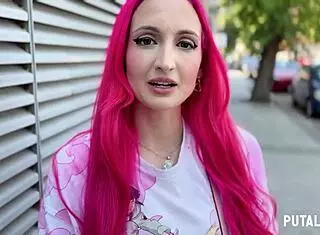 caught busty geek victoria arias in super hot contest fuck