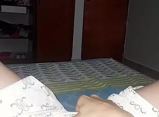 Latina Solo Lesbian Cravings Before Work Rush