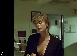 Erika Eleniak's Teasing Vintage Bunny Striptease Scene in 1080p Glory