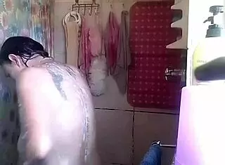 spycam catches my friend's fat milf wife masturbating wet