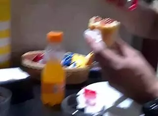 Behind scenes horny stepmom bends for stepson doggystyle