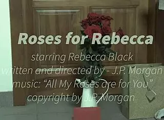 rebecca black promo teases solo toy orgasm in stockings