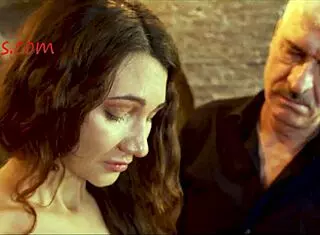 redhead bound and prepped for intense whipping session