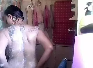 spycam catches my friend's fat milf wife masturbating wet