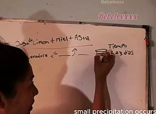 Hot Nasty Teacher Lessons in Rough Double Penetration Chemistry