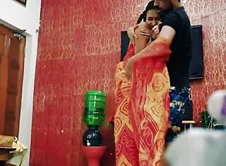 Beautiful young indian maid seduces owner into juicy creampie cowgirl ride