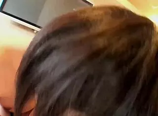 japanese milf beauty deepthroats then bends for anal gaping 👠💦