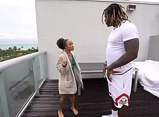 hey mena carlisle you swallowing your stepbrothers massive ebony cock down your throat