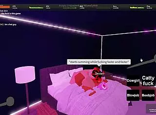 roblox session turns into ebony girlfriend pounding frenzy