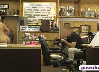 Blonde Babe's Ass Pounded Hard by Pawn Dude Spy Cam