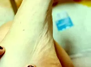 bound feet licking blowbang cum swap fetish