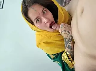 super hot afghan babe sucks cock like a pro 😍💦🔥